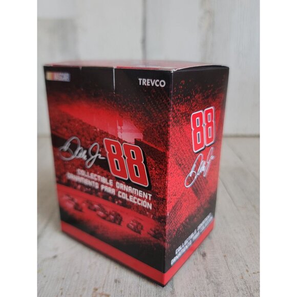 Trevco 88 green car Dale Earnhardt Jr NASCAR ornament Xmas - Picture 6 of 7